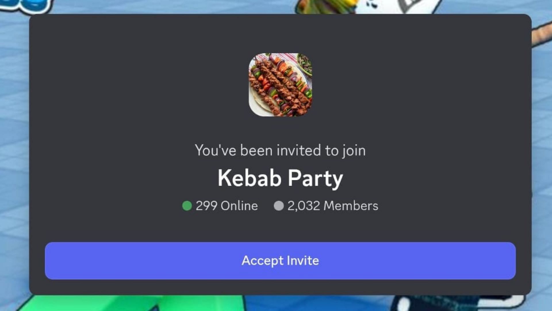 The game's official Discord server (Image via Roblox)